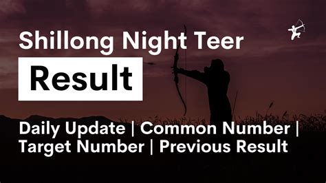 shillong hit number|shillong teer result today.